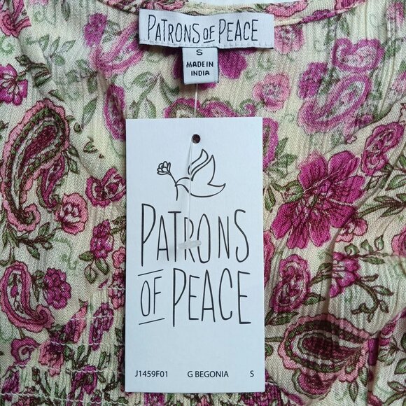 Patrons of Peace 2 Piece Set Bay Top & Windward Skirt Size SMALL New NWT - Picture 13 of 15
